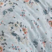 Parure de Lit Double Polycoton ECLAT   Housse – Drap – 4 Taies d’oreiller